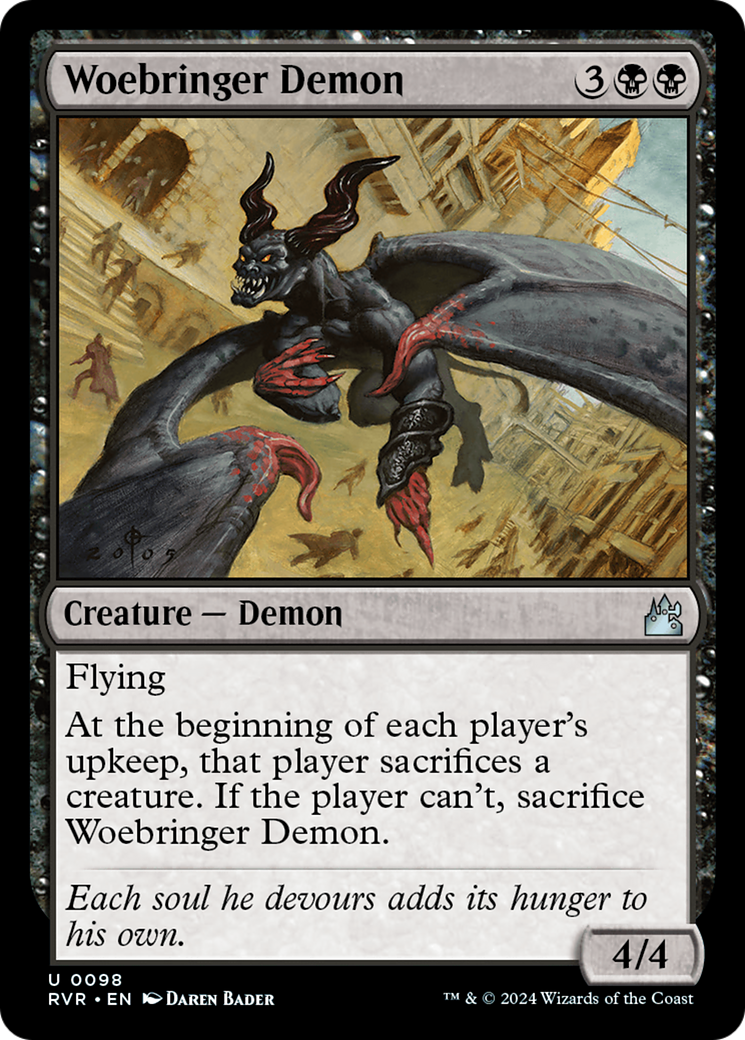 Woebringer Demon [Ravnica Remastered] | Gamer Loot