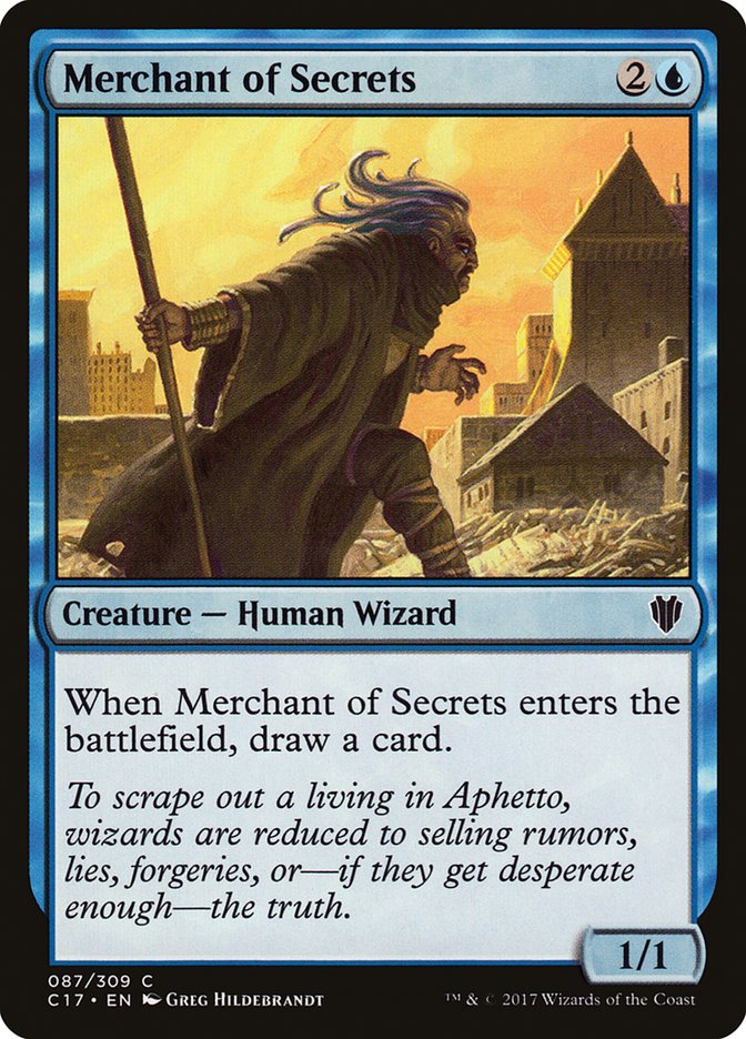 Merchant of Secrets [Commander 2017] | Gamer Loot