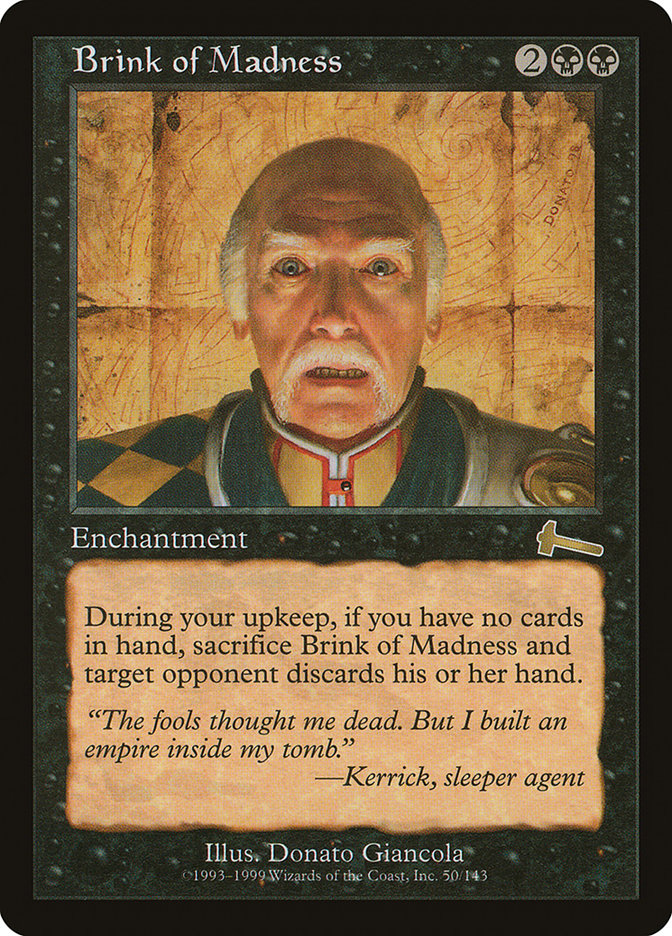 Brink of Madness [Urza's Legacy] | Gamer Loot