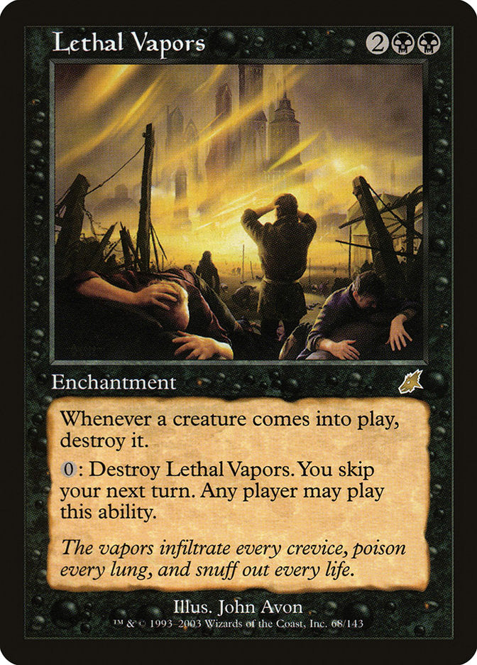 Lethal Vapors [Scourge] | Gamer Loot