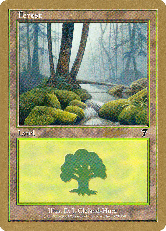 Forest (328) (Sim Han How) [World Championship Decks 2002] | Gamer Loot