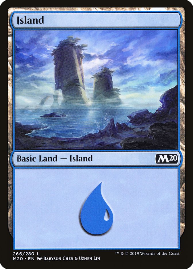 Island (266) [Core Set 2020] | Gamer Loot