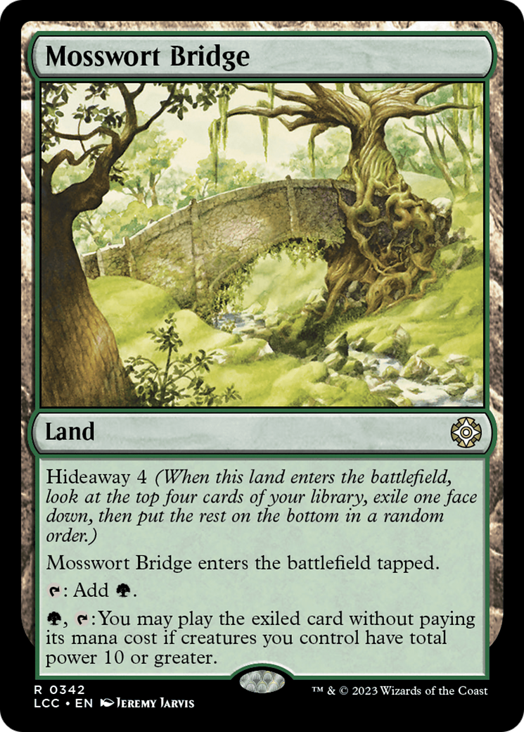 Mosswort Bridge [The Lost Caverns of Ixalan Commander] | Gamer Loot