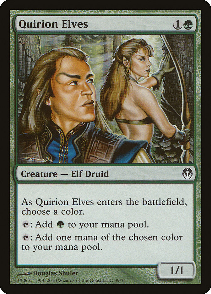 Quirion Elves [Duel Decks: Phyrexia vs. the Coalition] | Gamer Loot