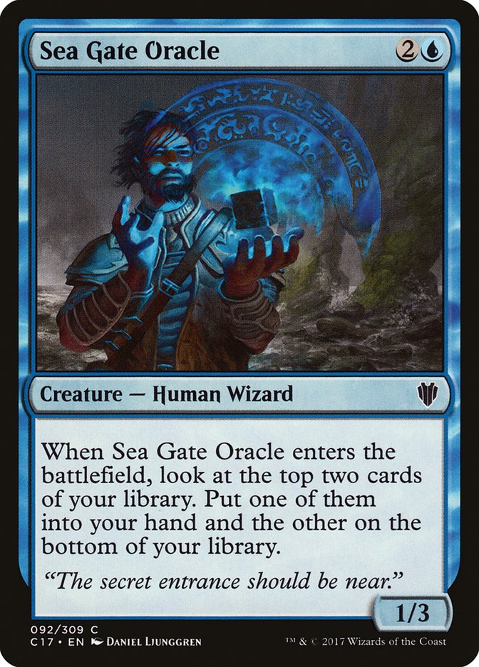 Sea Gate Oracle [Commander 2017] | Gamer Loot