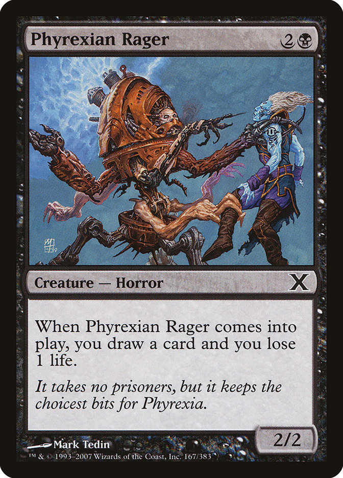 Phyrexian Rager [Tenth Edition] | Gamer Loot