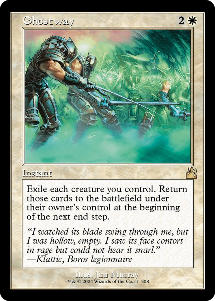 Ghostway (Retro Frame) [Ravnica Remastered] | Gamer Loot