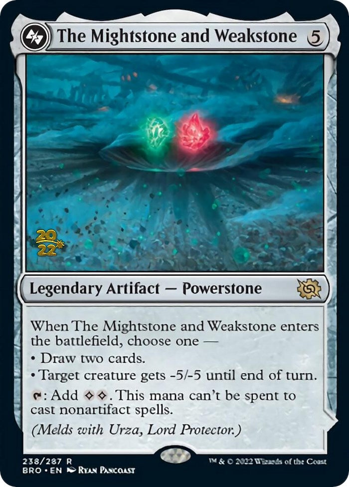 The Mightstone and Weakstone [The Brothers' War: Prerelease Promos] | Gamer Loot