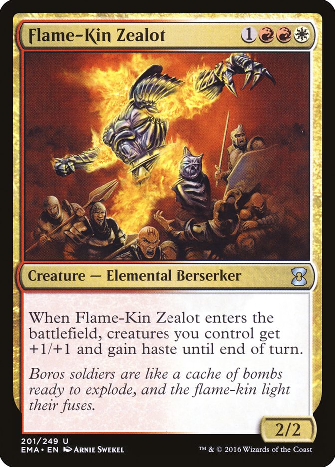 Flame-Kin Zealot [Eternal Masters] | Gamer Loot