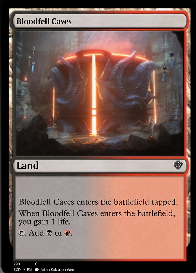 Bloodfell Caves [Starter Commander Decks] | Gamer Loot