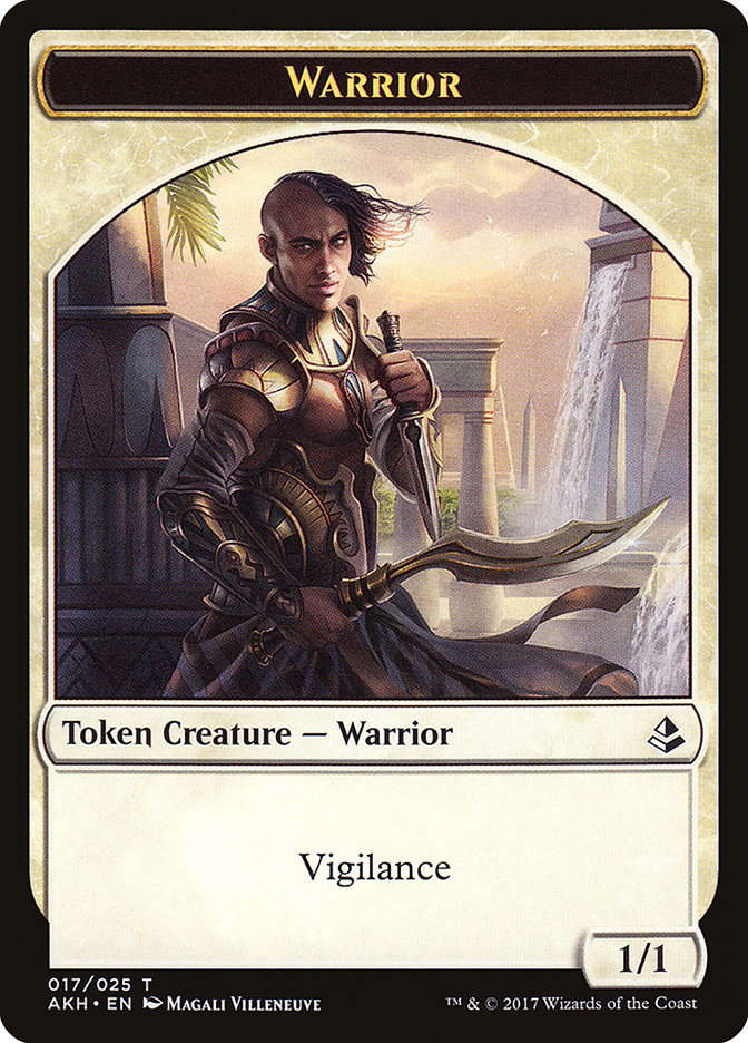 Warrior [Amonkhet Tokens] | Gamer Loot