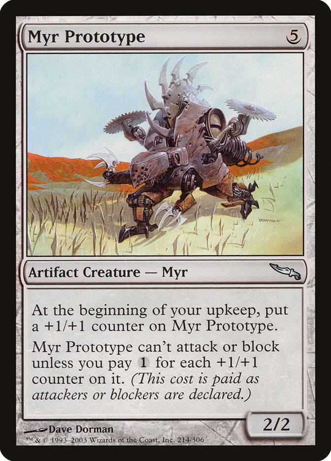 Myr Prototype [Mirrodin] | Gamer Loot