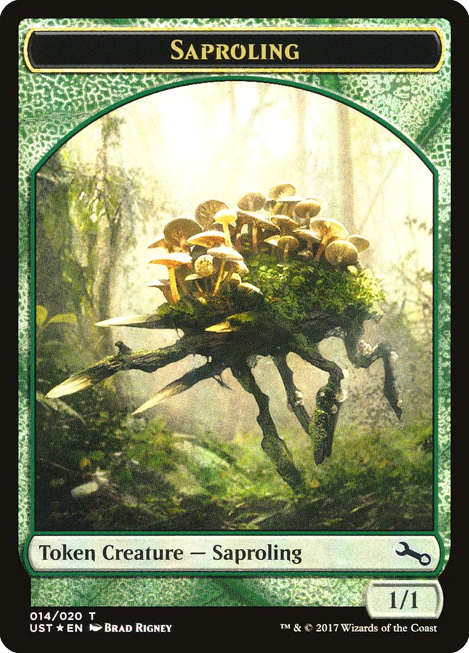 Saproling // Saproling [Unstable Tokens] | Gamer Loot