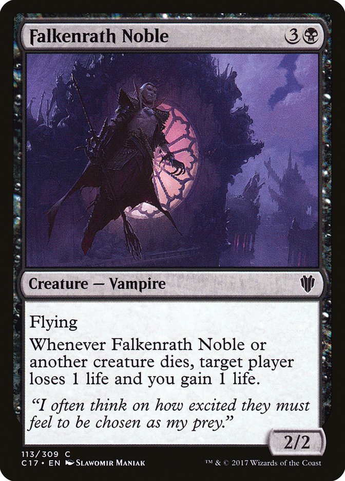 Falkenrath Noble [Commander 2017] | Gamer Loot