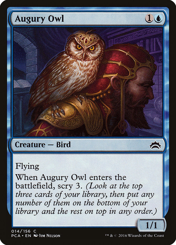 Augury Owl [Planechase Anthology] | Gamer Loot