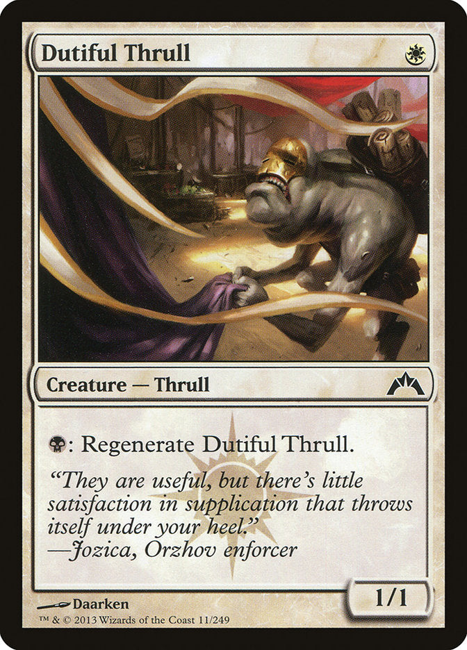 Dutiful Thrull [Gatecrash] | Gamer Loot