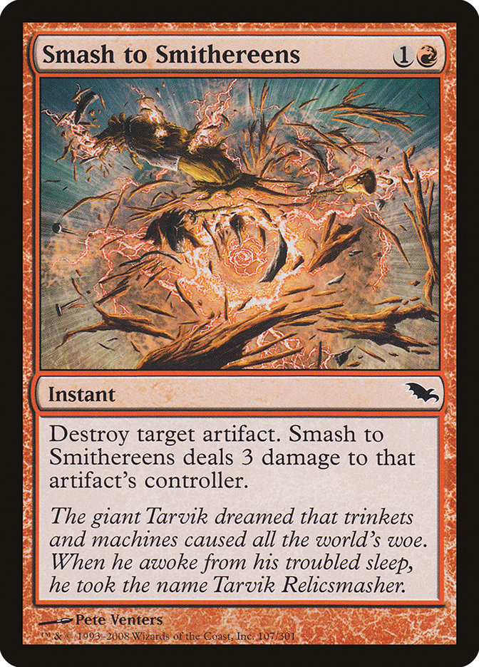 Smash to Smithereens [Shadowmoor] | Gamer Loot