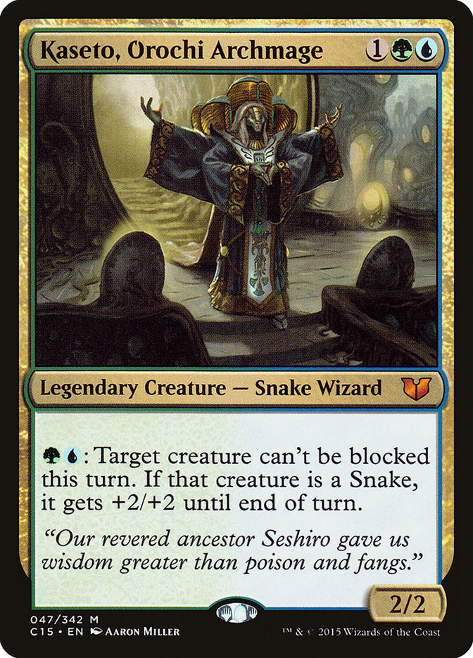 Kaseto, Orochi Archmage [Commander 2015] | Gamer Loot