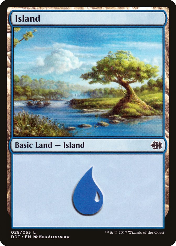 Island (28) [Duel Decks: Merfolk vs. Goblins] | Gamer Loot