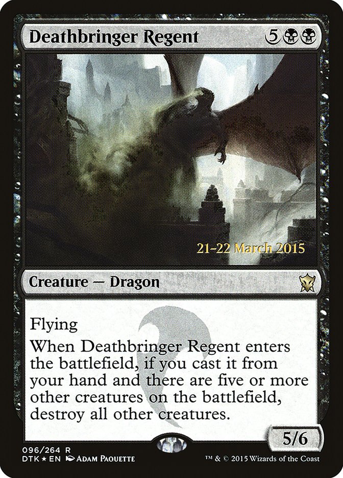 Deathbringer Regent  [Dragons of Tarkir Prerelease Promos] | Gamer Loot