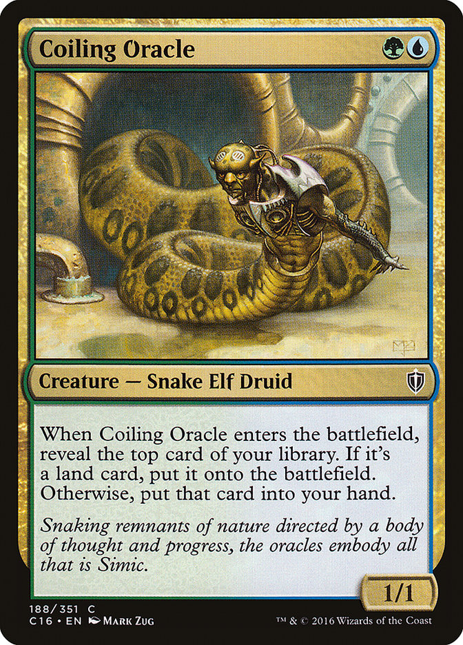 Coiling Oracle [Commander 2016] | Gamer Loot