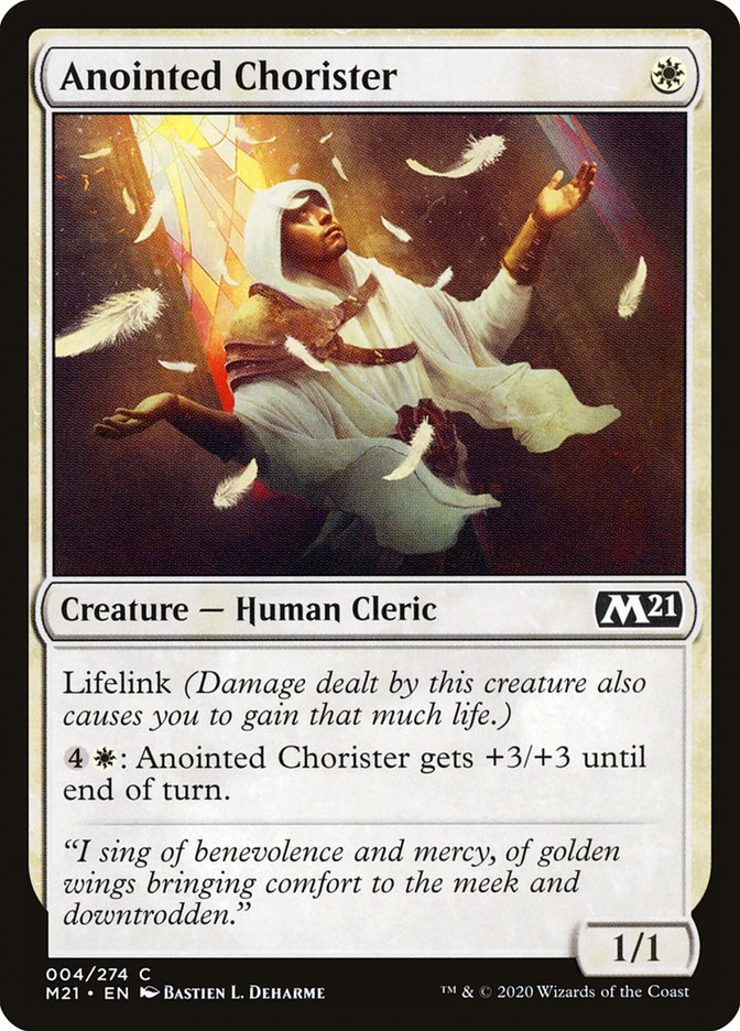 Anointed Chorister [Core Set 2021] | Gamer Loot