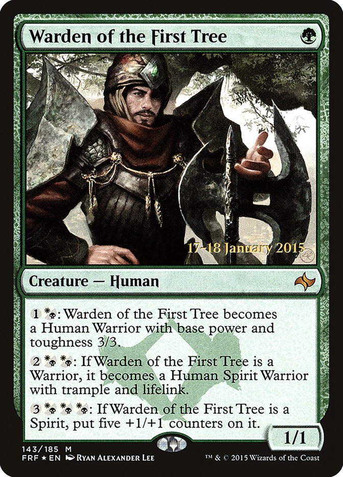 Warden of the First Tree  [Fate Reforged Prerelease Promos] | Gamer Loot
