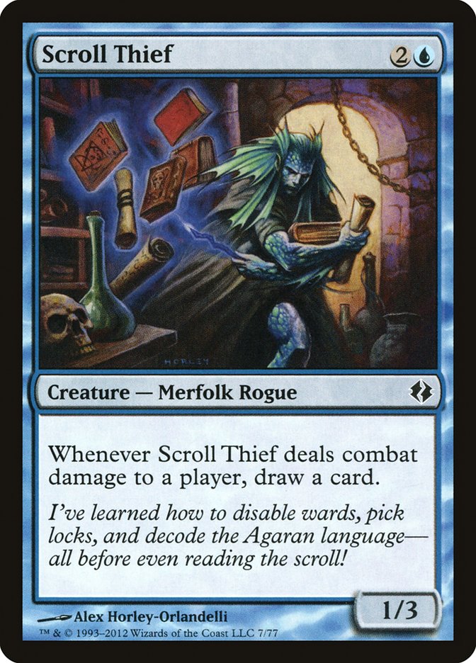 Scroll Thief [Duel Decks: Venser vs. Koth] | Gamer Loot