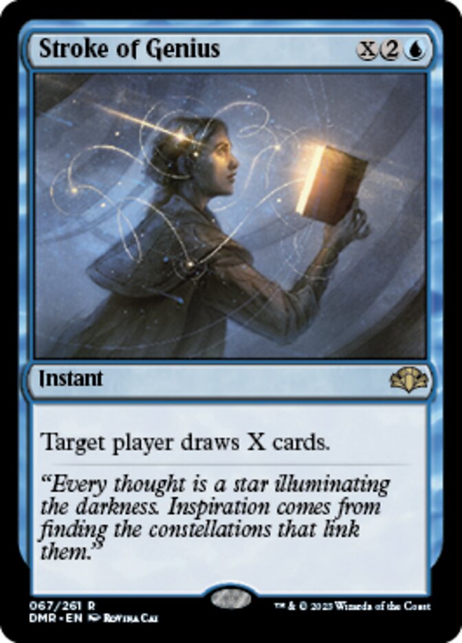 Stroke of Genius [Dominaria Remastered] | Gamer Loot