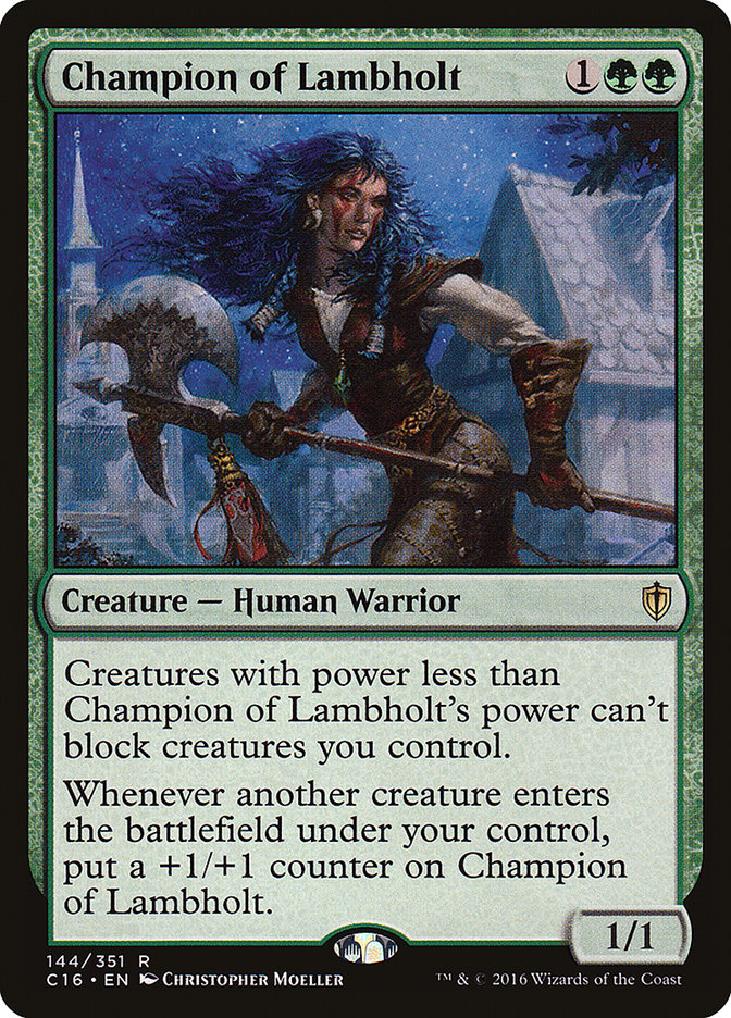 Champion of Lambholt [Commander 2016] | Gamer Loot