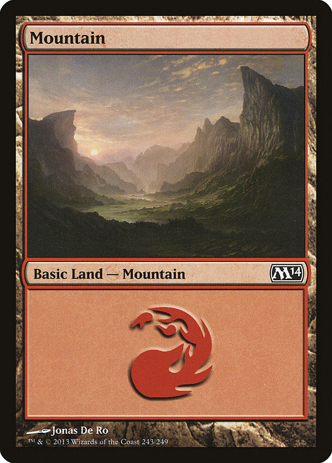 Mountain (243) [Magic 2014] | Gamer Loot