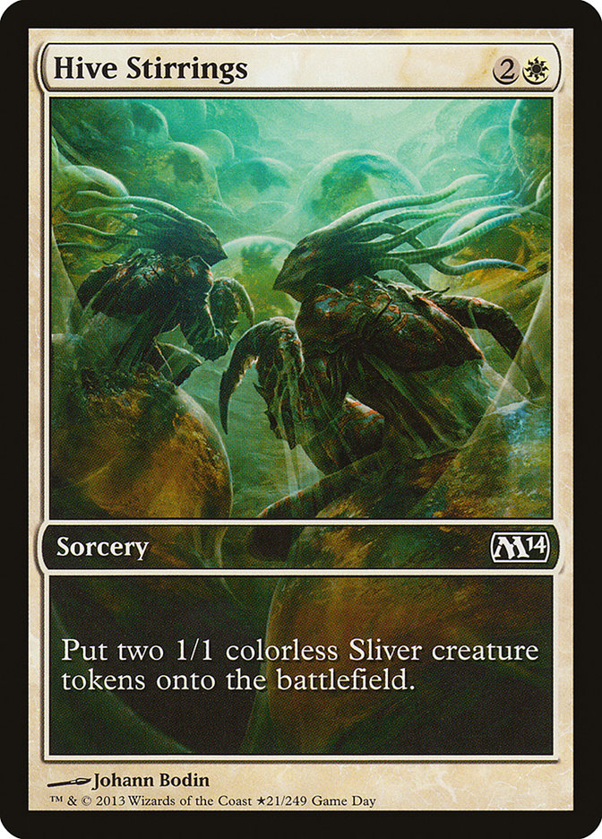 Hive Stirrings (Game Day) [Magic 2014 Promos] | Gamer Loot