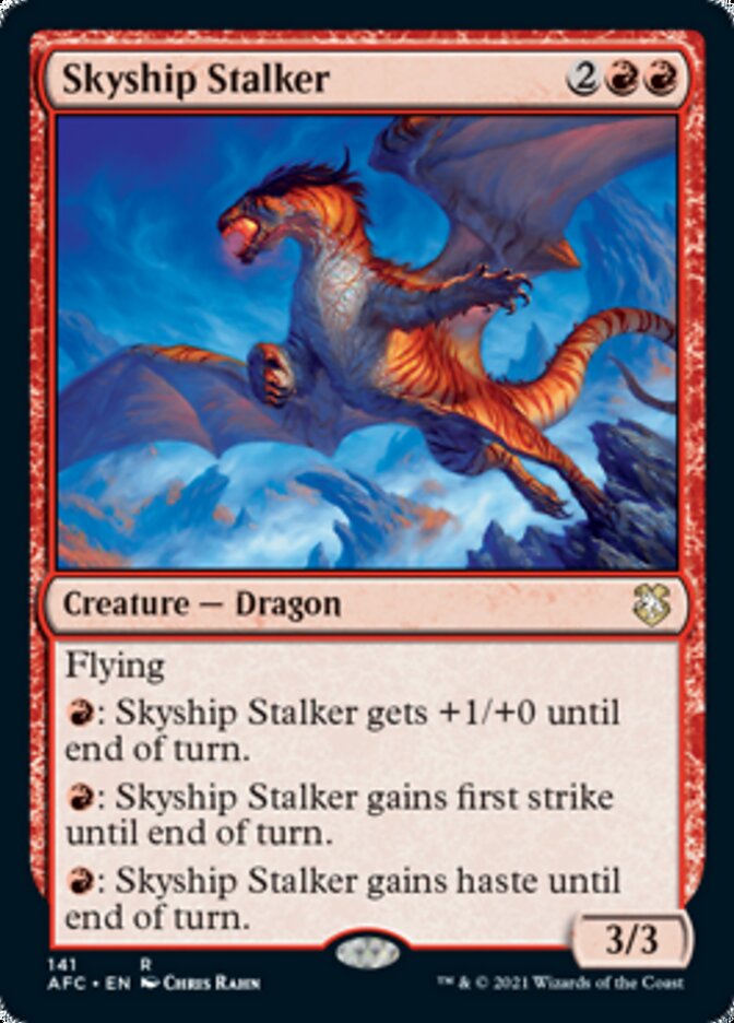 Skyship Stalker [Dungeons & Dragons: Adventures in the Forgotten Realms Commander] | Gamer Loot