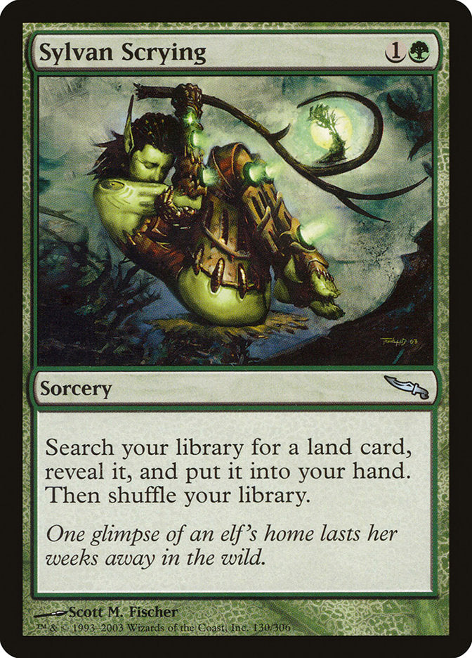 Sylvan Scrying [Mirrodin] | Gamer Loot