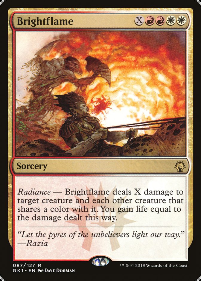 Brightflame [Guilds of Ravnica Guild Kit] | Gamer Loot