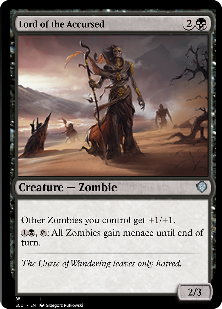 Lord of the Accursed [Starter Commander Decks] | Gamer Loot