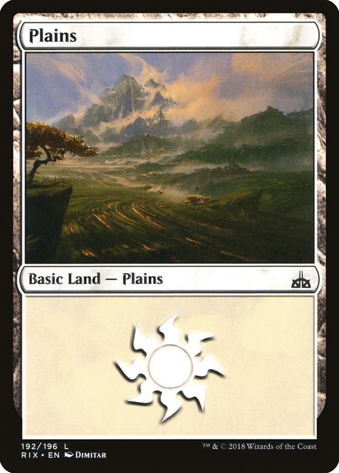 Plains (192) [Rivals of Ixalan] | Gamer Loot