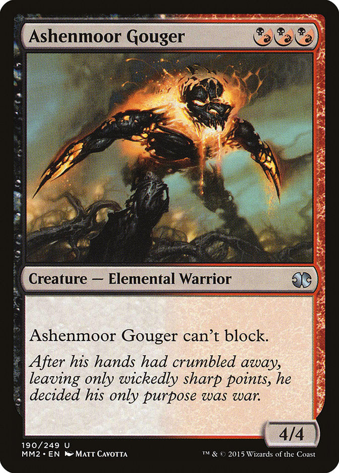 Ashenmoor Gouger [Modern Masters 2015] | Gamer Loot