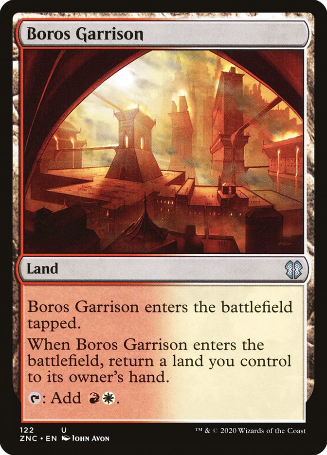 Boros Garrison [Zendikar Rising Commander] | Gamer Loot