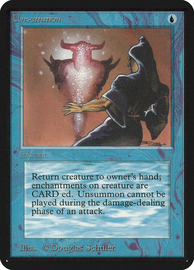 Unsummon [Limited Edition Alpha] | Gamer Loot
