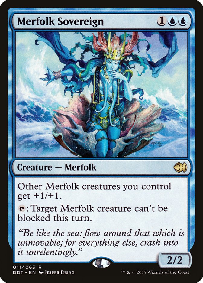 Merfolk Sovereign [Duel Decks: Merfolk vs. Goblins] | Gamer Loot