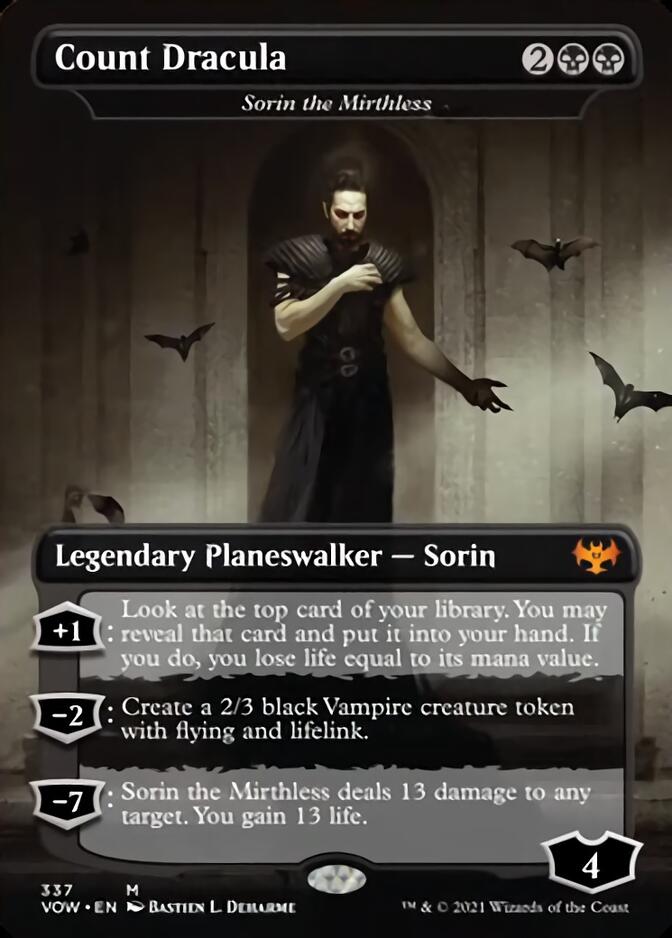 Sorin the Mirthless - Count Dracula [Innistrad: Crimson Vow] | Gamer Loot