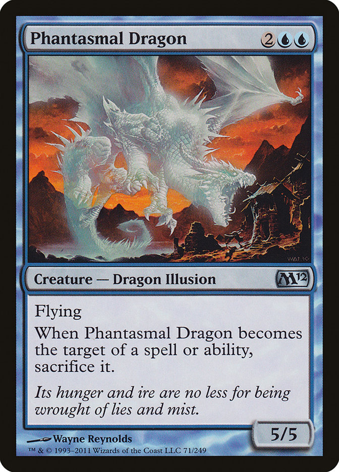 Phantasmal Dragon [Magic 2012] | Gamer Loot