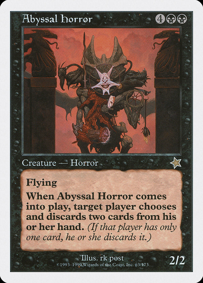 Abyssal Horror [Starter 1999] | Gamer Loot