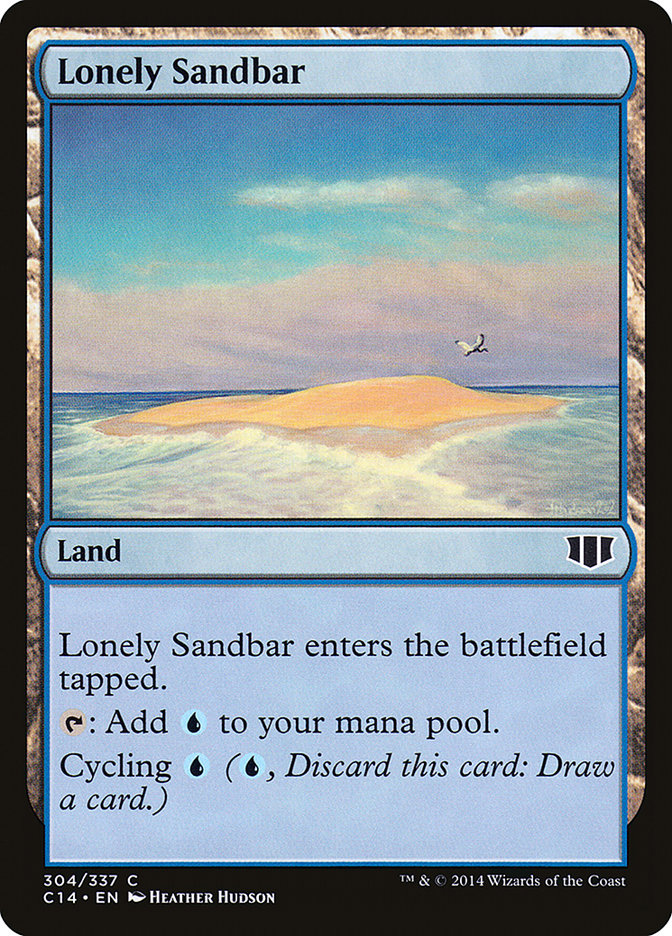 Lonely Sandbar [Commander 2014] | Gamer Loot