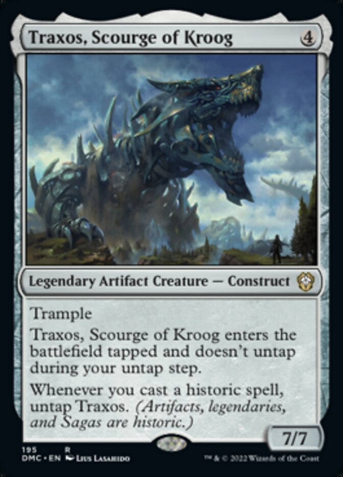 Traxos, Scourge of Kroog [Dominaria United Commander] | Gamer Loot