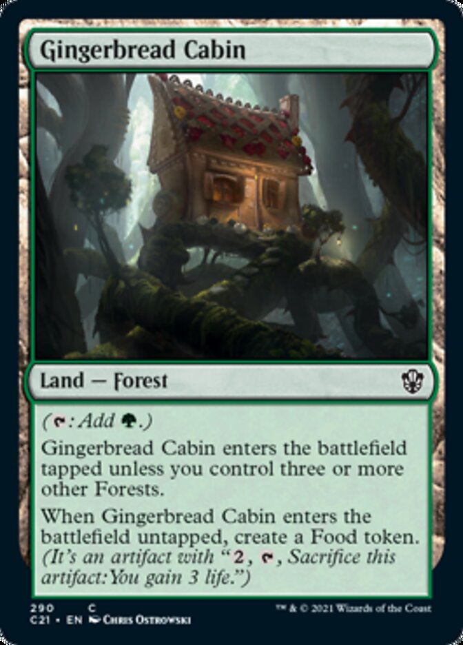 Gingerbread Cabin [Commander 2021] | Gamer Loot