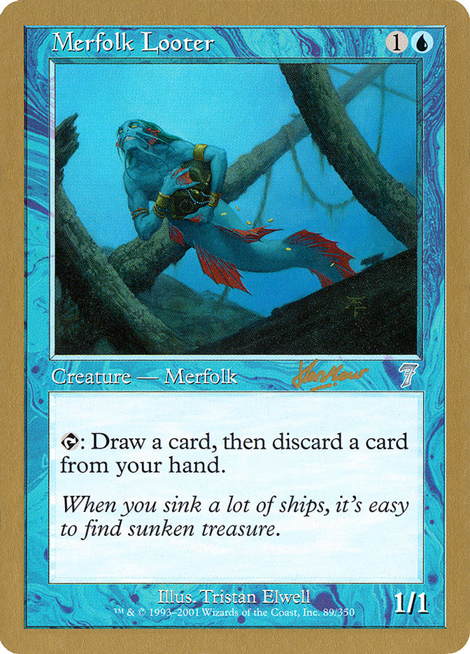 Merfolk Looter (Sim Han How) [World Championship Decks 2002] | Gamer Loot