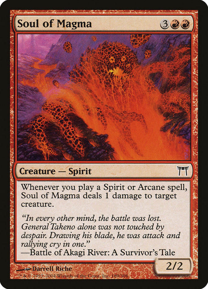 Soul of Magma [Champions of Kamigawa] | Gamer Loot