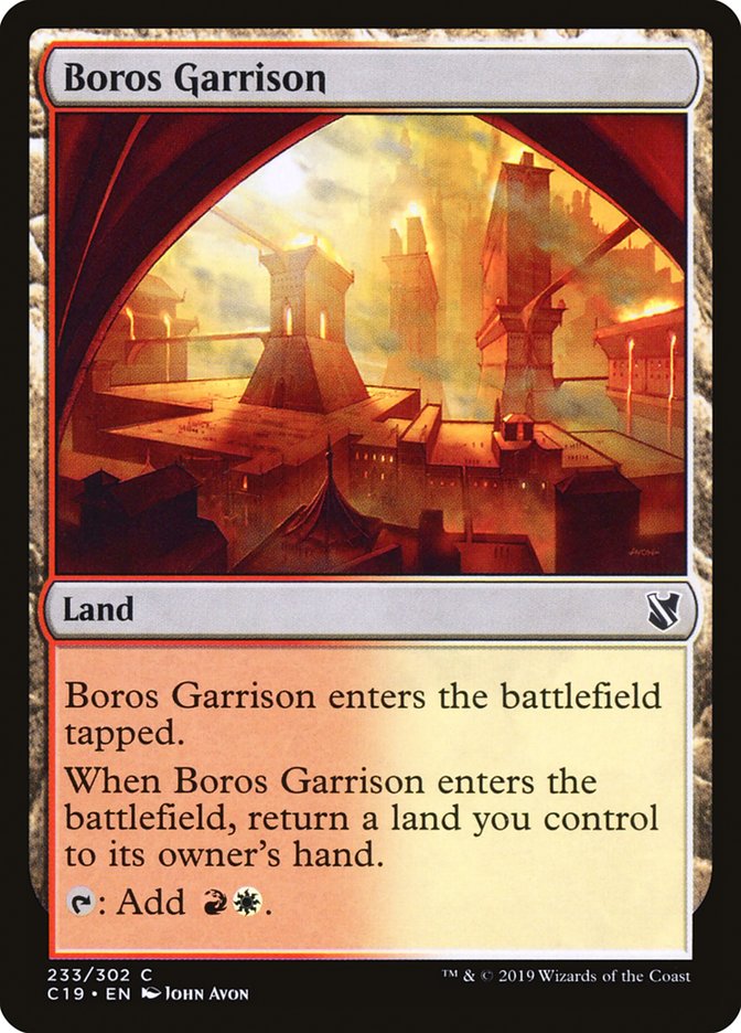 Boros Garrison [Commander 2019] | Gamer Loot